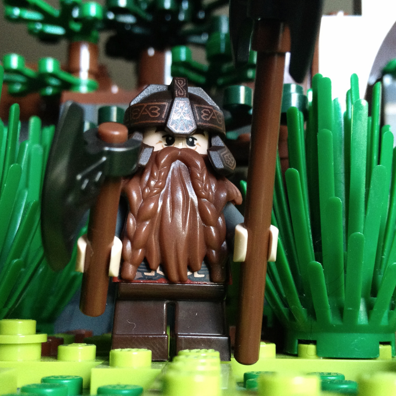 LegoGenre 00219: Gimli, Son of Glóin, Elf Friend, & Lord of the Glittering Caves.