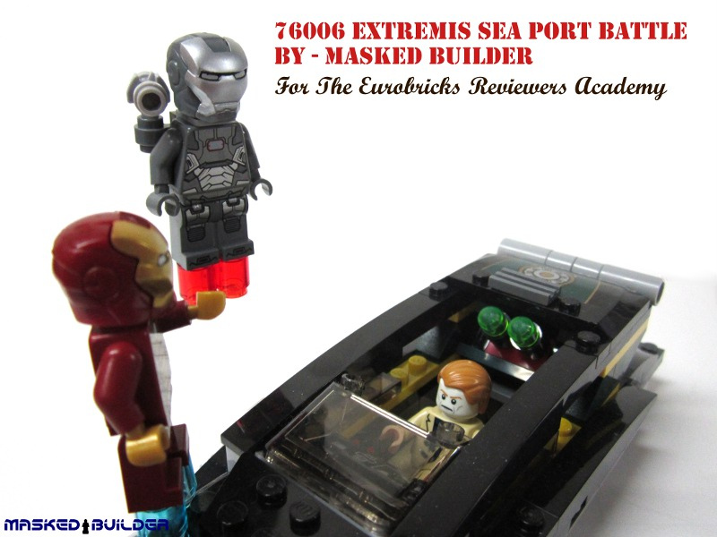 Masked Builder’s Iron Man: Extremis Sea Port Battle Reviewed