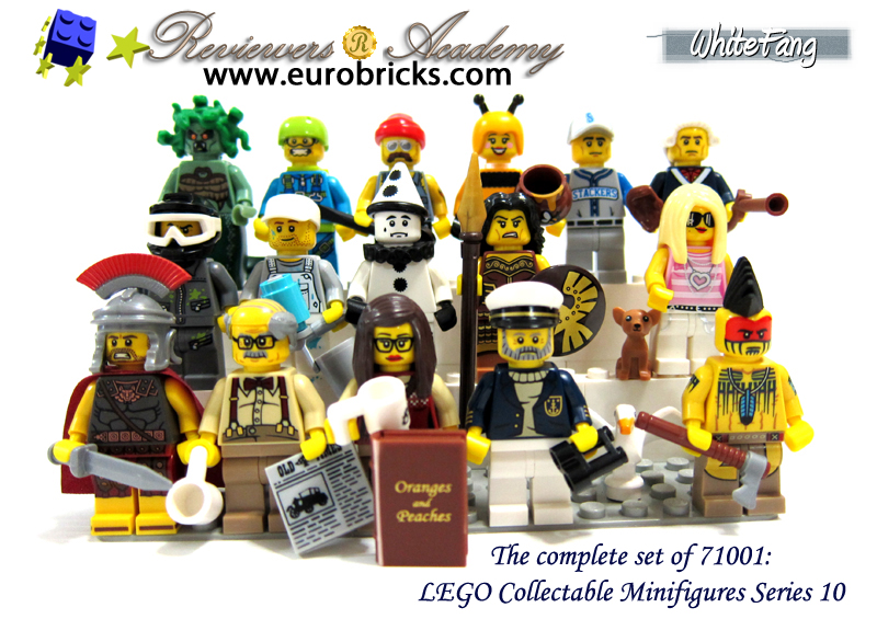 Minifigures Series10 Reviewed by WhiteFang at Eurobricks