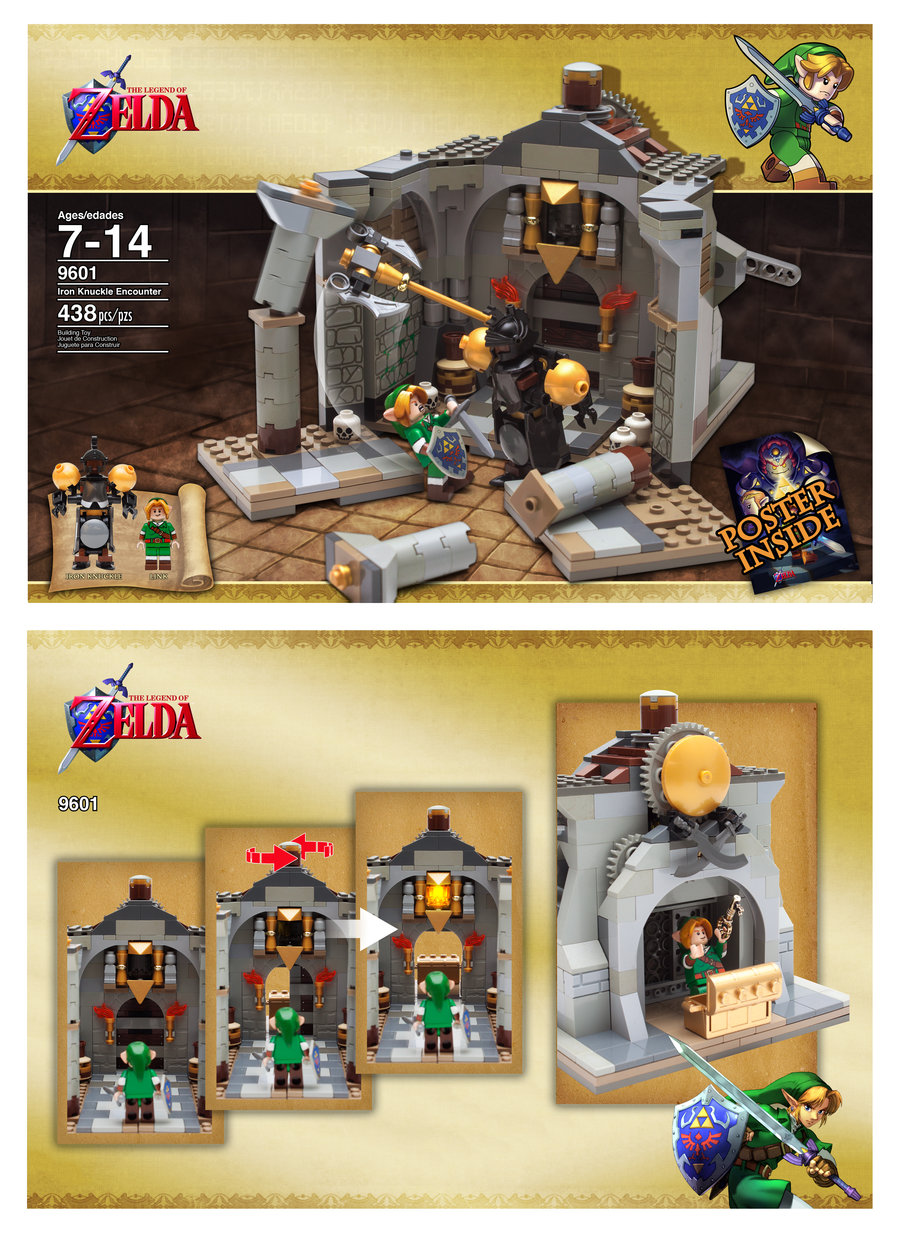 LEGO IDEAS - Lego Legend of Zelda (1986 - NES) Adventure Kit