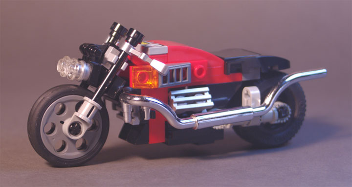 Lego911’s Twin Pipe Cruiser, Motos