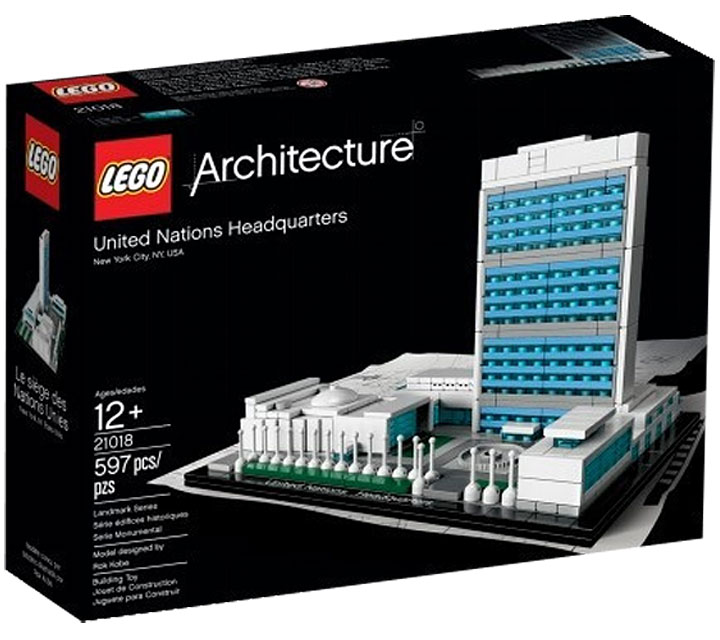 Lego Architecture United Nations Headquarters 21018