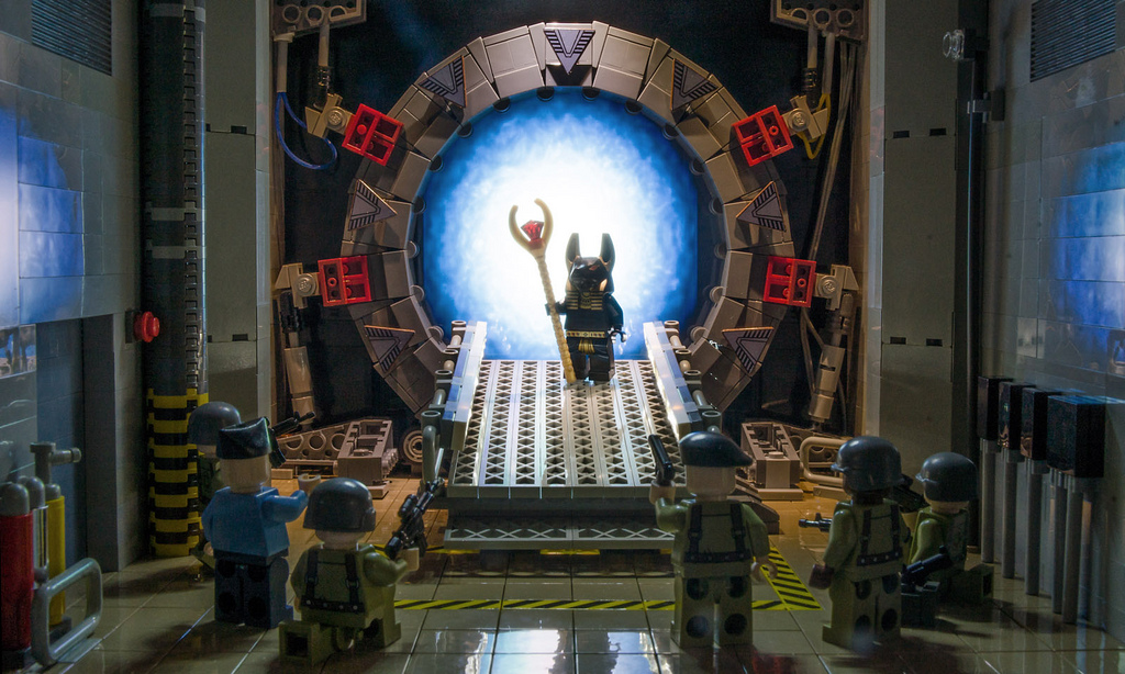 Brian Williams's Lego Stargate