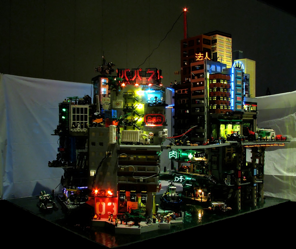 Carter Baldwin's Cyberpocalypse A Lego Cyberpunk City 1