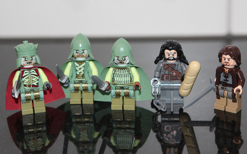 LegoFreaks's Lego Lord of the Rings: Pirate Ship Ambush 79008 Review Minifigs