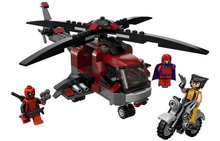 Lego Wolverine's Chopper Showdown (6866)