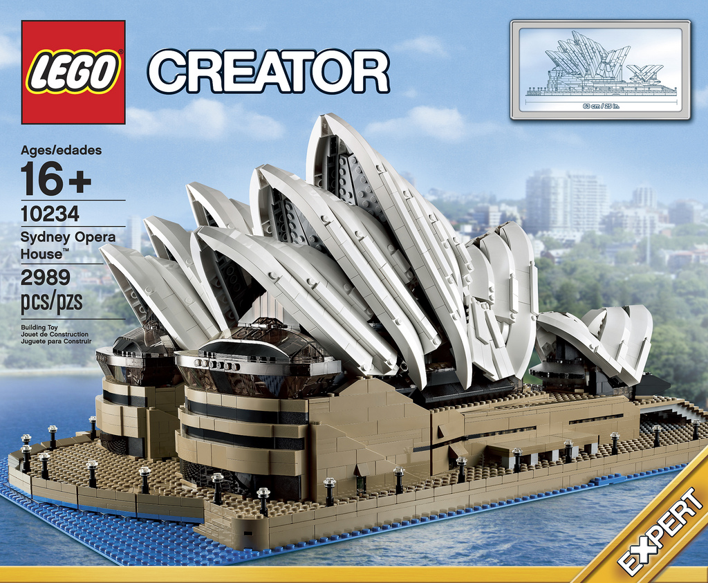 Lego Sydney Opera House (10234) Box