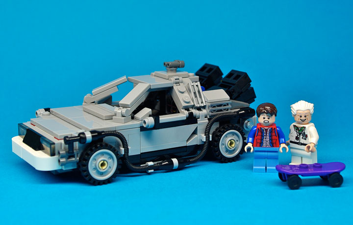 Lego CUUSOO: Lego Back to the Future DeLorean Reviewd by TheBrothersBrick