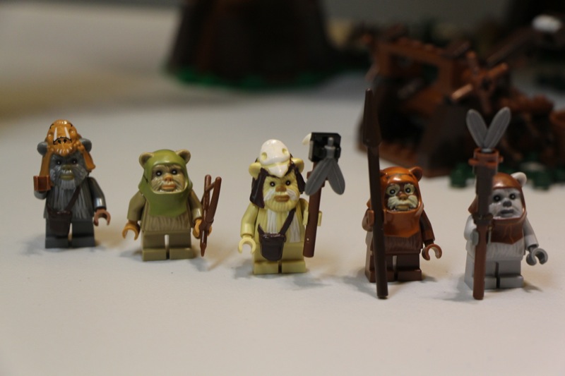 ewok lego minifigures