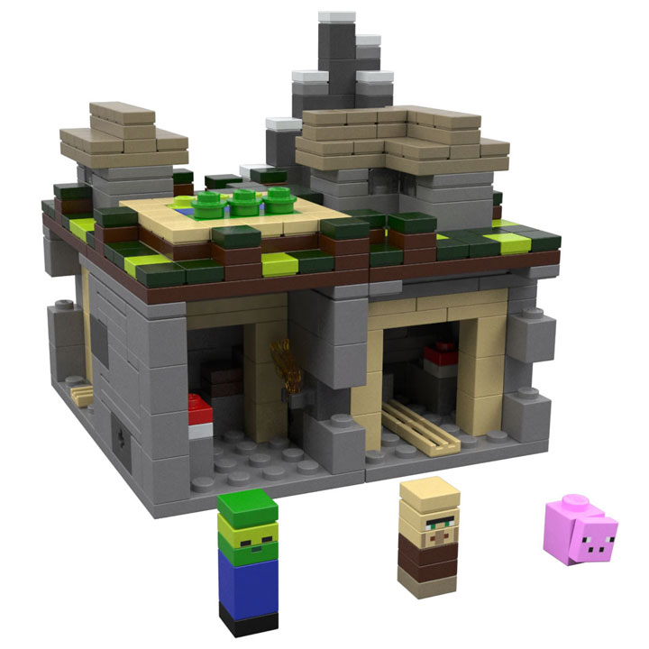 lego minecraft micro herobrine