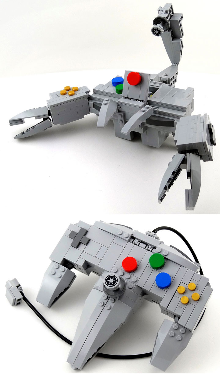 Baron Julius von Brunk Lego, Nintendo 64, Controller Transformed