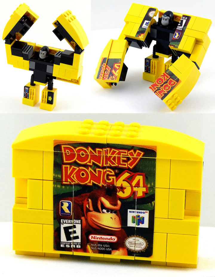 donkey kong 64 yellow cartridge