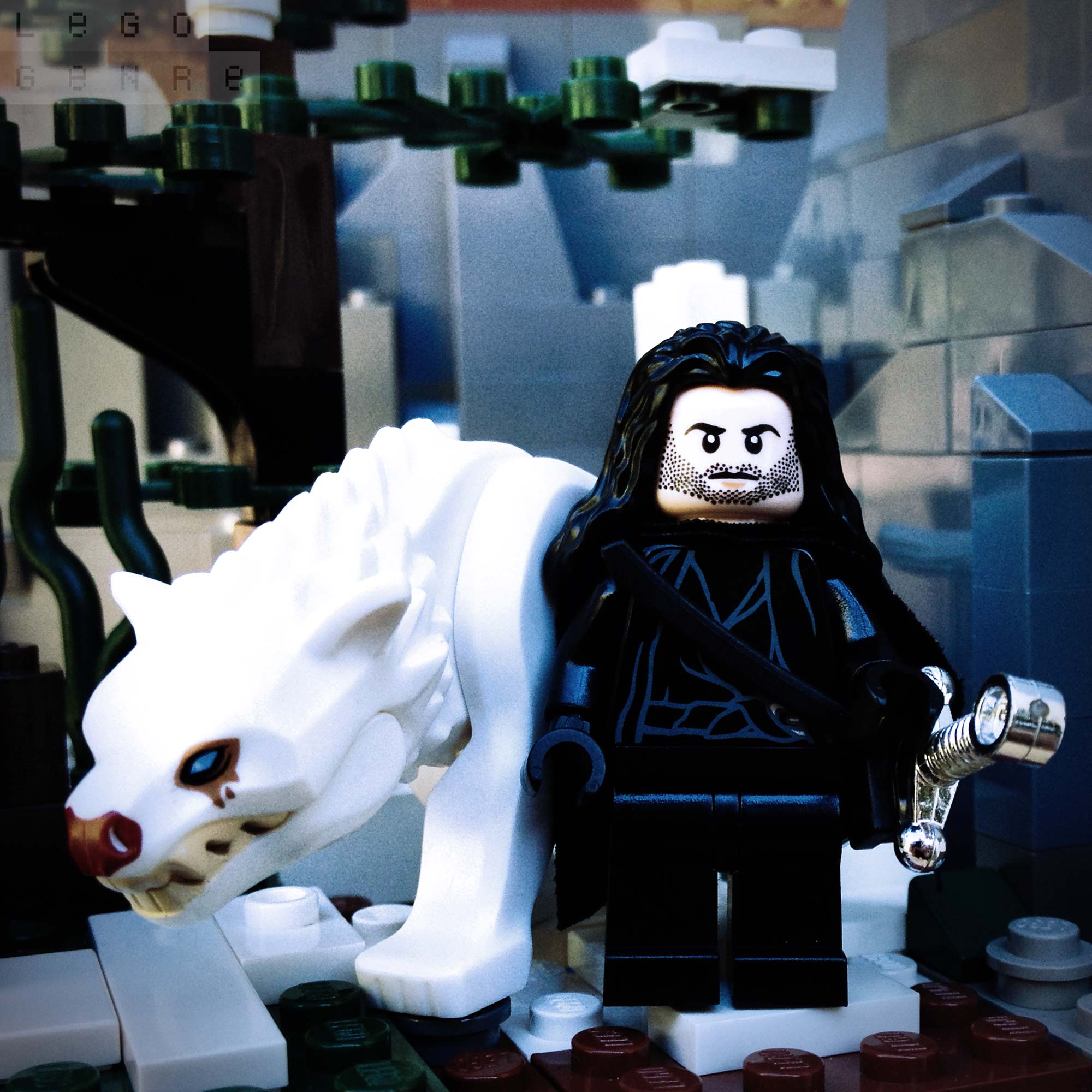 LegoGenre 00301: Jon Snow and Ghost