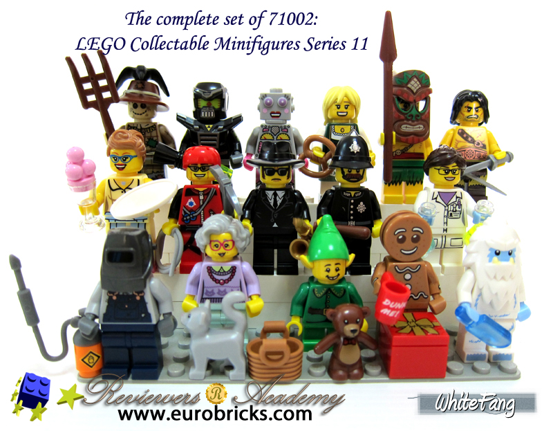 WhiteFang's Lego Minifigures Series 11 Review