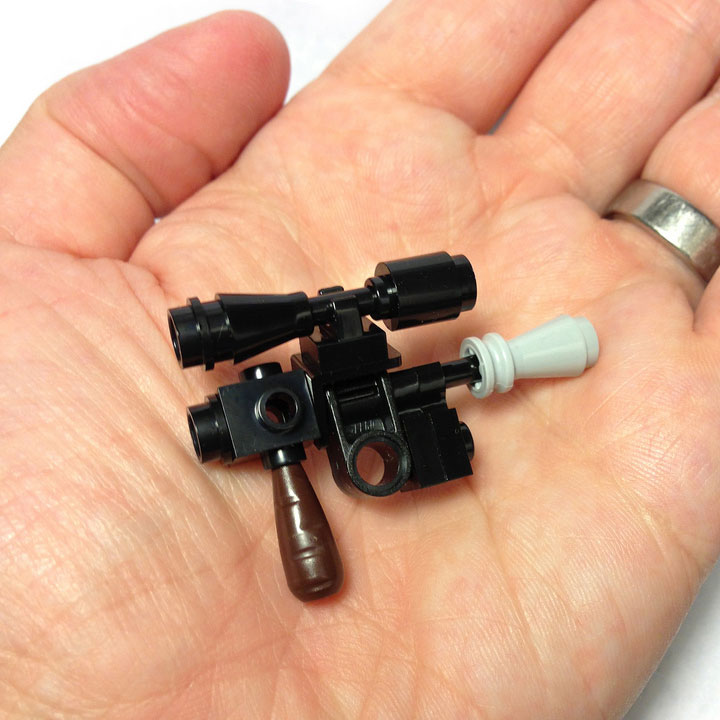Obedient Machine's Han Solo's Blaster, A Lego Star Wars Mini MOC