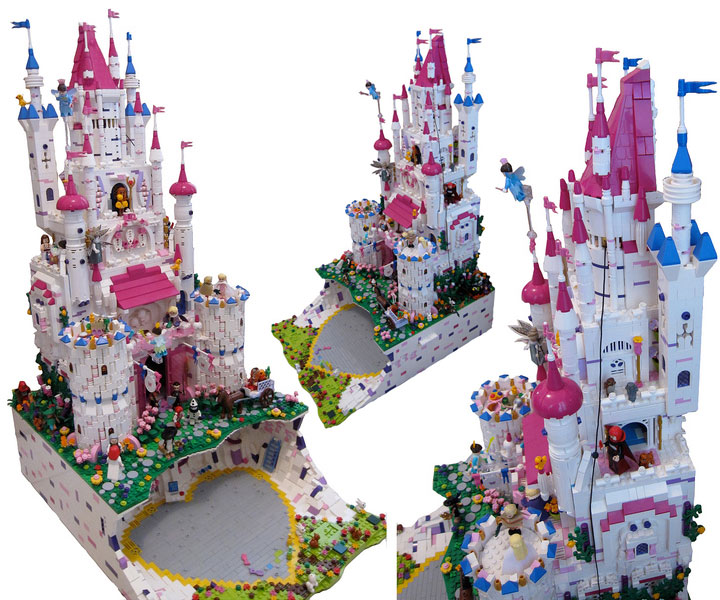 fujiia and Kloou's Lego Friends Castle: Friendsington Castle 02