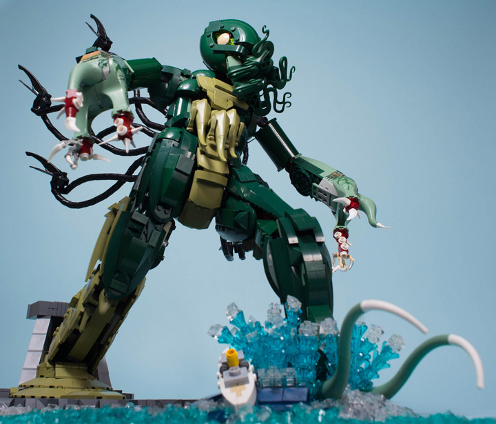 Carl Merriam's The Madness From The Sea, Lego Cthulhu