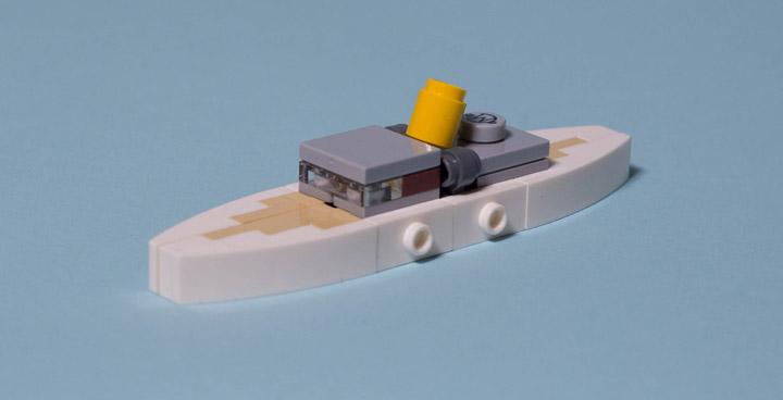 Carl Merriam's The Madness From The Sea, Lego Cthulhu Boat