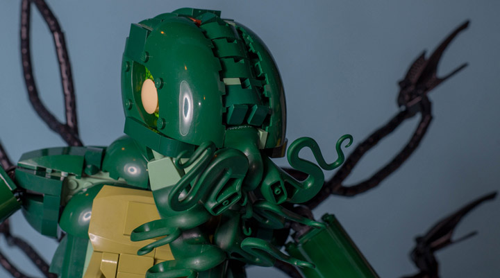 Carl Merriam's The Madness From The Sea, Lego Cthulhu Face