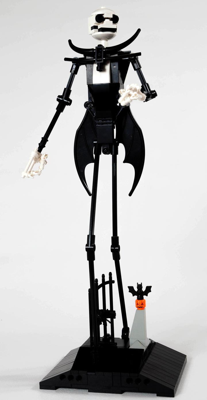 Carl Merriams The Nightmare Before Christmas Lego, Jack Skellington