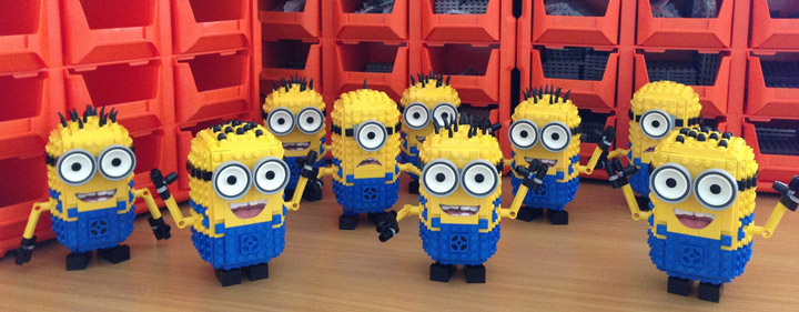 LegoAdmiral's Lego Minions Multiplying