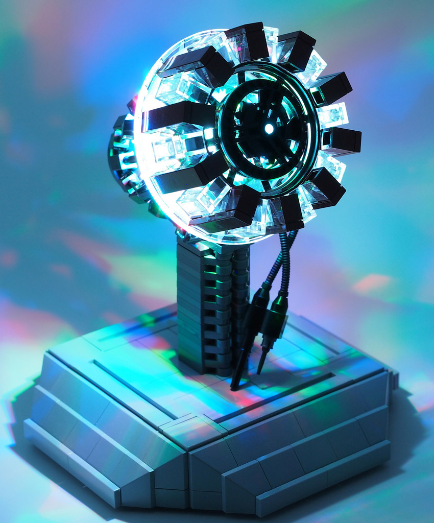 Lego arc store reactor instructions