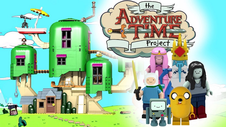 adventure time with finn and jake lego