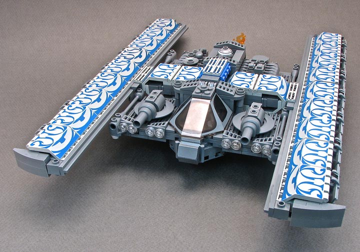 BrickJunky's Alphabet Fighter H-Wing Fancy May