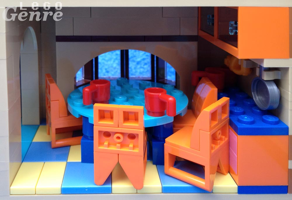 LegoGenre: The Simpsons House Kitchen