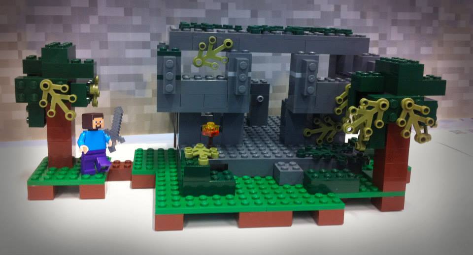 Lego Minecraft Co-build Jungle
