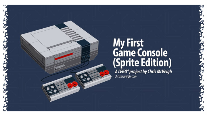 Chris McVeigh's My First Game Console, A Lego NES + Instructions