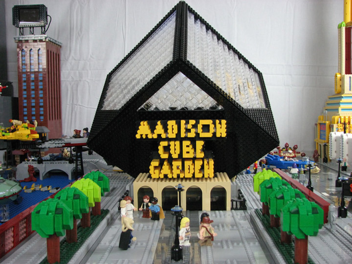 PepaQuin's Lego Futurama: The World of Tomorrow. Madison Cube Garden.