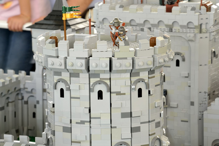 Winterfell Wall, A Game of Thrones Lego