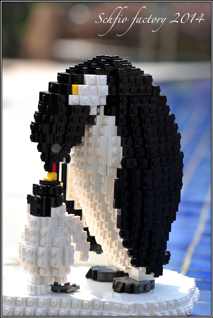 Schfio's These Lego Penguins Have Happy Feet
