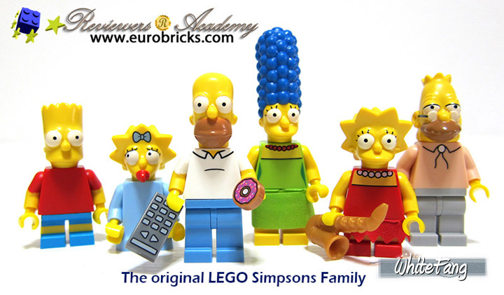 WhiteFang's Lego Simpsons Minifigures Review 02