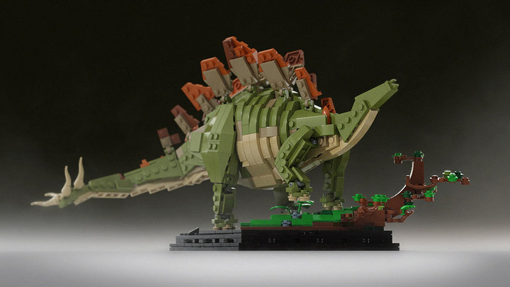 senteosan's Bricksauria Stegosaurus
