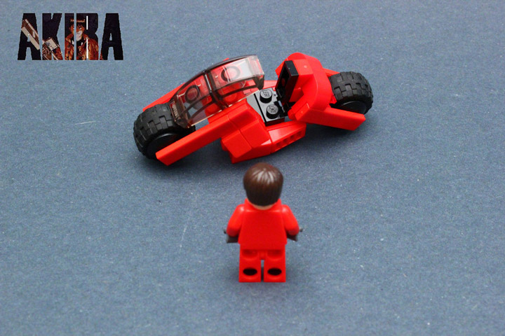 DavidVII's Lego Akira, Kaneda's Motorcycle