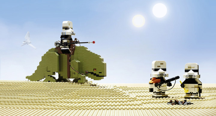derjoe's Lego Star Wars Figures, Look Sir Droids