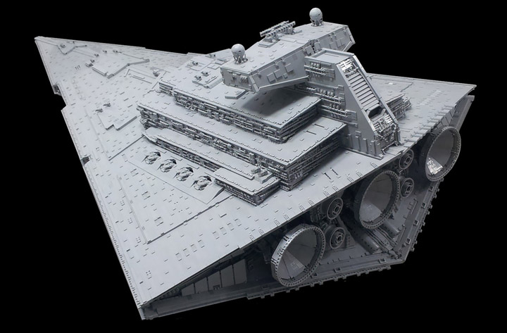 Jerac's Lego Star Wars Star Destroyer Rear