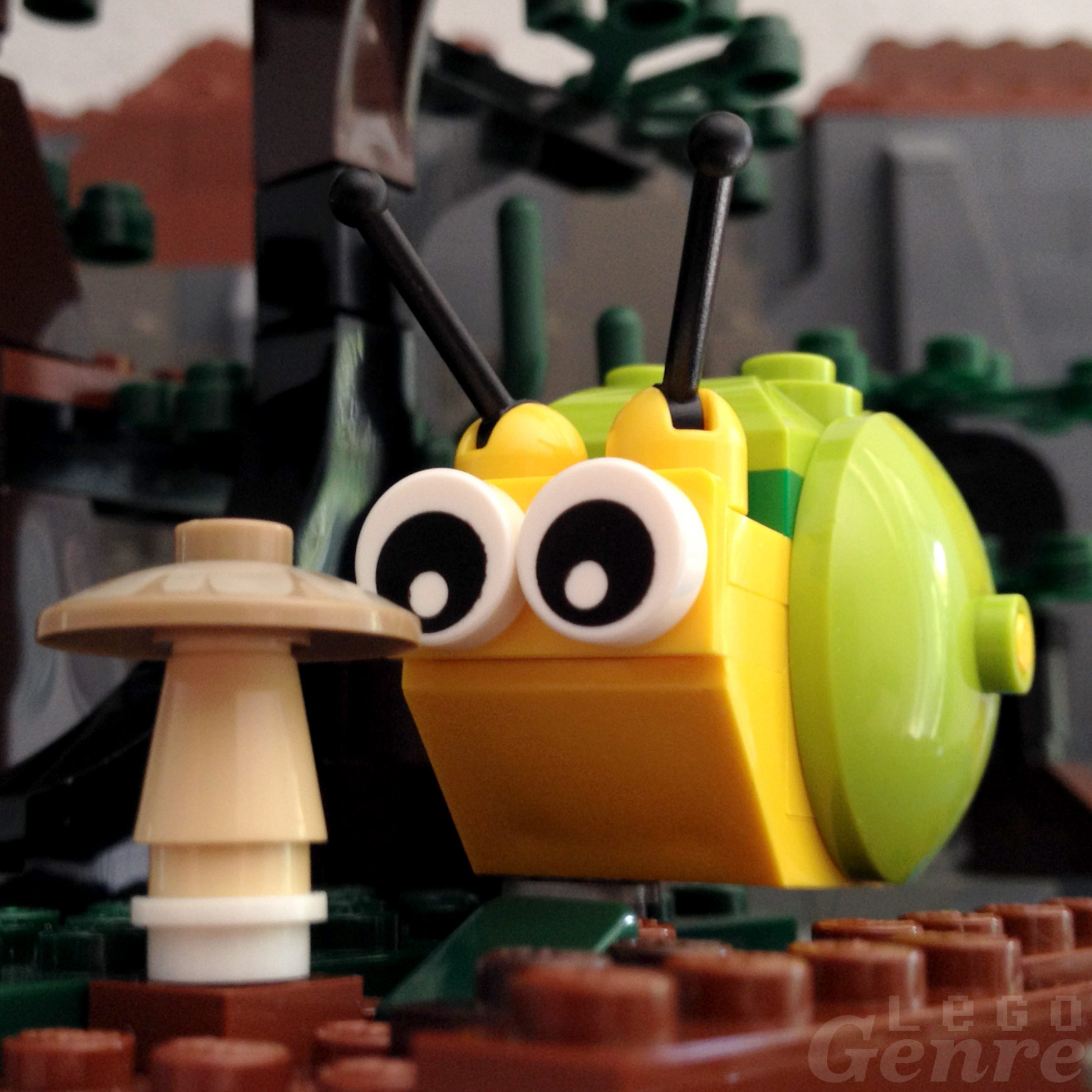 LegoGenre 00381: Snail Gourmet