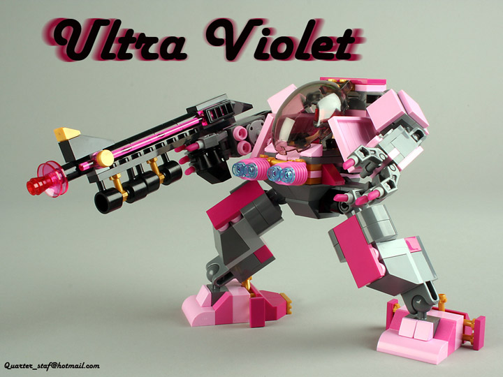 MarkStafford Lego Friends Mecha Ultra Violet