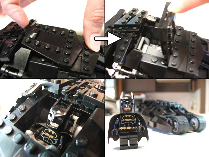 Brent Waller's Lego Batman Tumbler Details