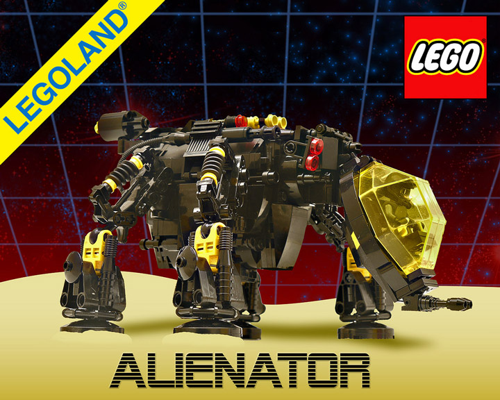 Jeremy Williams's Lego Blacktron Alienator