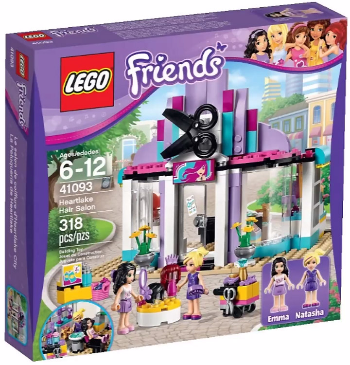 Lego Friends 2015. Heartlake Hair Salon 41093
