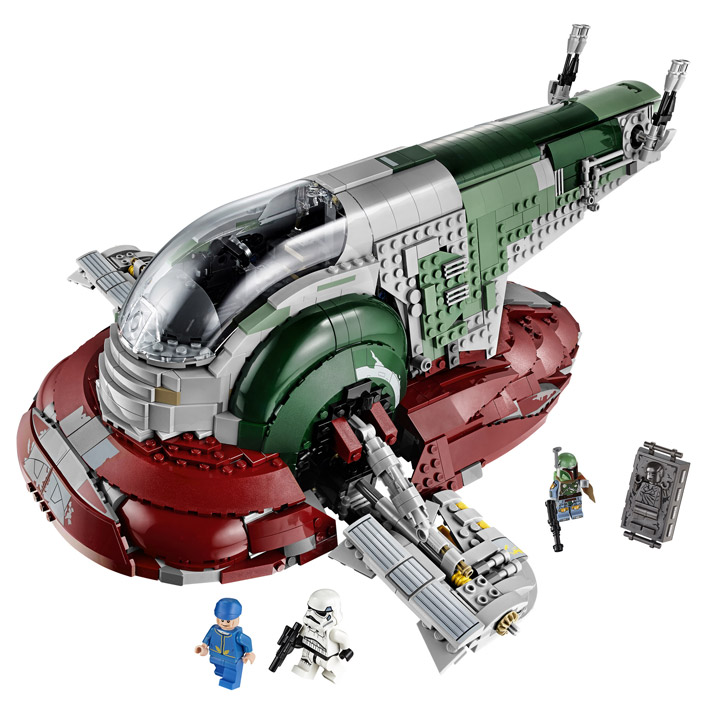 Lego Star Wars Slave I, 75060 Minifigures