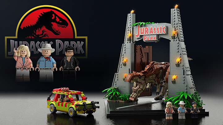 senteosan's Lego Jurassic Park