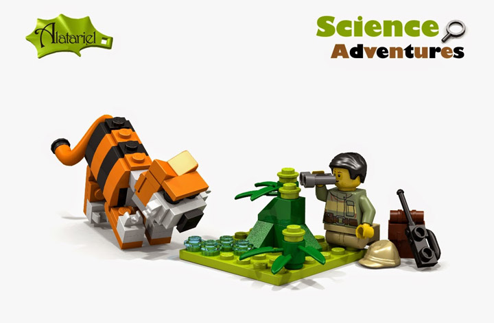 Alatariel's Lego Science Adventures Tiger