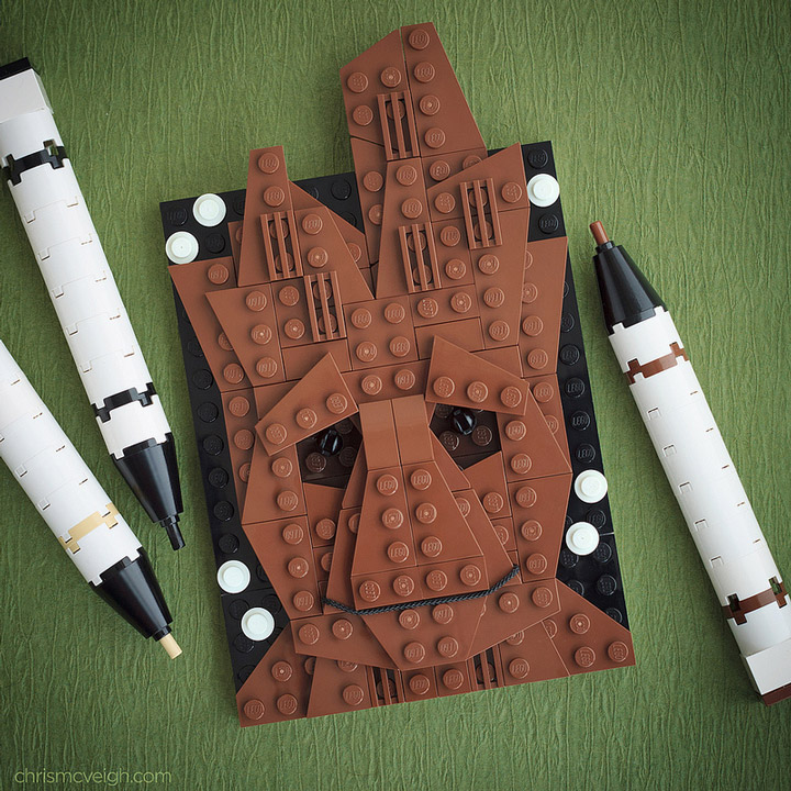 Chris McVeigh's Lego We are Groot