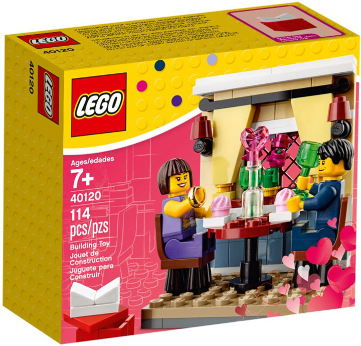 Lego Valentines Day Marriage Proposal 40120