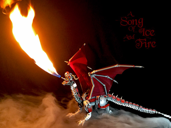 Sean And Steph Mayo, Lego Dragon, A Song Of Ice And Fire